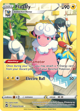 Pokémon TCG: Flaaffy #TG03 Pokemon Silver Tempest