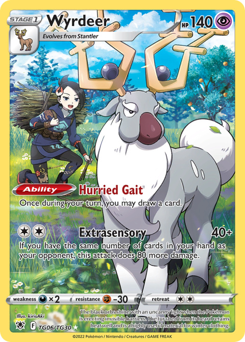 Pokémon TCG: Wyrdeer #TG06 Pokemon Astral Radiance