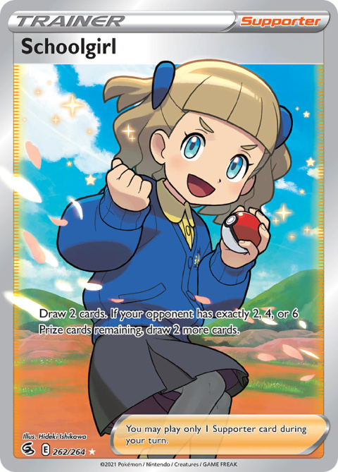 Pokémon TCG: Schoolgirl #262 Pokemon Fusion Strike