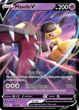 Pokémon TCG: Mawile V#070 Pokemon Silver Tempest