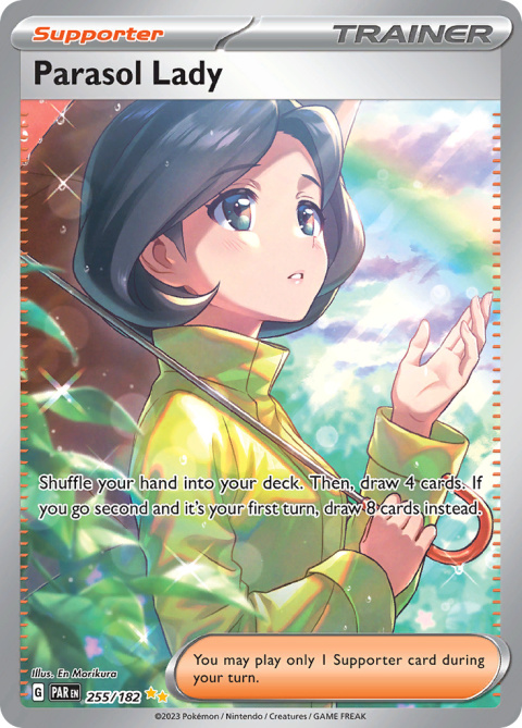 Pokémon TCG : Parasol Lady #255 Pokemon Paradox RIift