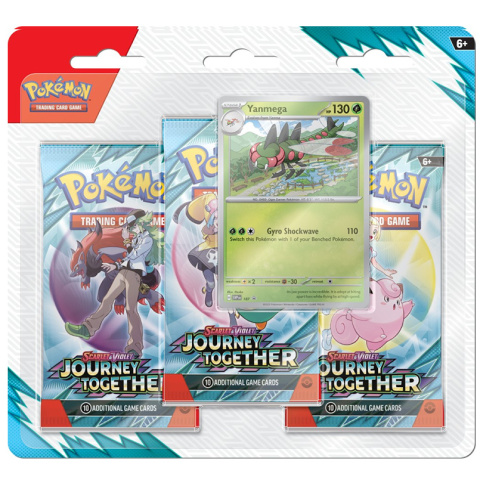 Pokémon TCG: Journey Together - 3-Pack Blister Yanmega