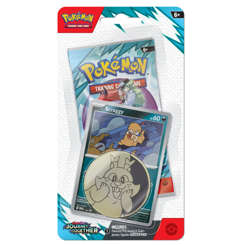 Pokémon TCG: Journey Together - Checklane Blister Scraggy