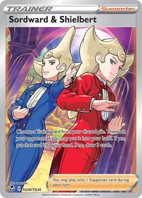 Pokémon TCG: Sordward & Shielbert #TG28 Pokemon Silver Tempest