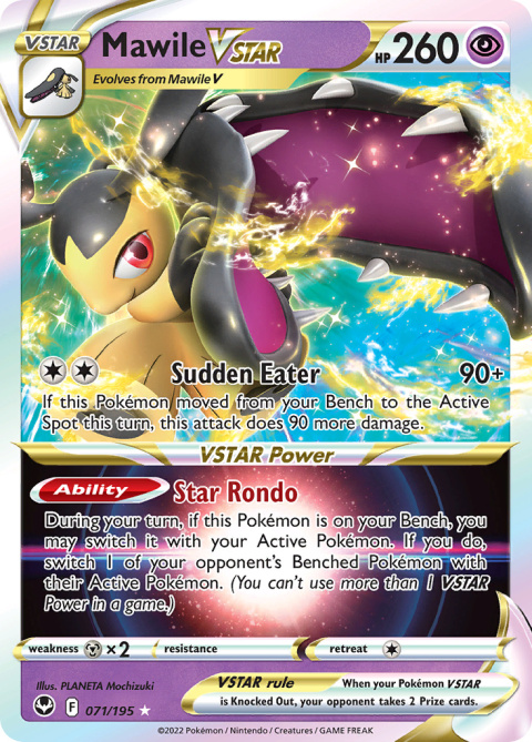 Pokémon TCG: Mawile VSTAR #071 Pokemon Silver Tempest