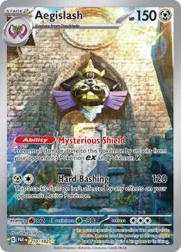 Pokémon TCG : Aegislash #210 Pokemon Paradox RIift