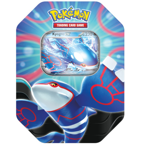 Pokémon TCG: Spring Azure Legends Tin - Kyogre ex (Preorder)