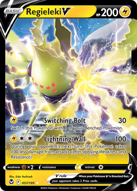 Pokémon TCG: Regieleki V#057 Pokemon Silver Tempest