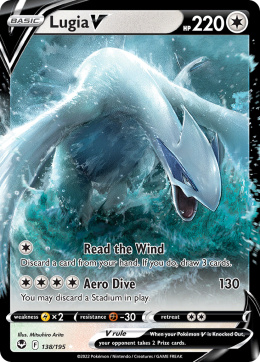 Pokémon TCG:Lugia V#138 Pokemon Silver Tempest