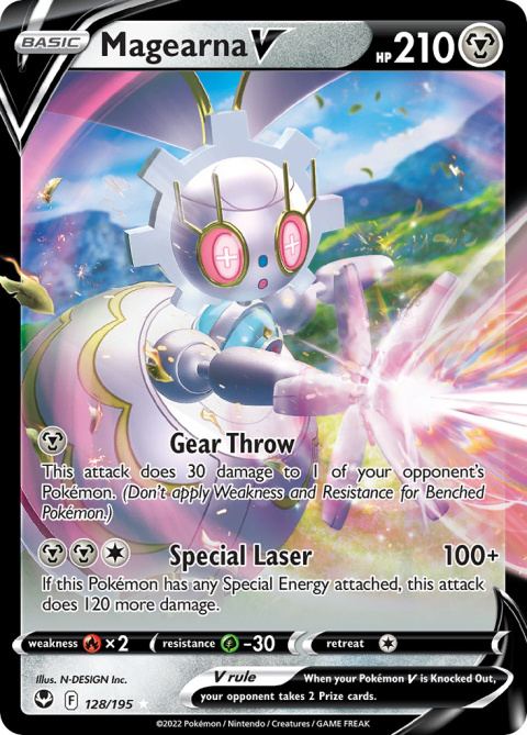 Pokémon TCG: Magearna V#128 Pokemon Silver Tempest