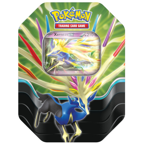 Pokémon TCG: Spring Azure Legends Tin - Xerneas ex (Preorder)