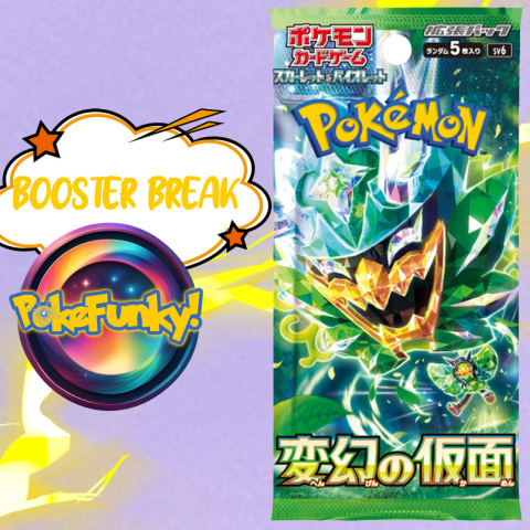 Pokémon TCG : Mask of Change (sv6) Booster BREAK Pokémon TCG : Mask of Change (sv6) Booster BREAK