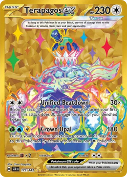 Pokémon TCG: Terapagos ex #173 Pokemon Stellar Crown