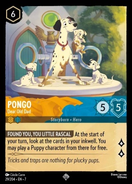 Disney Lorcana - Archazia's Island - Pongo - Dear Old Dad