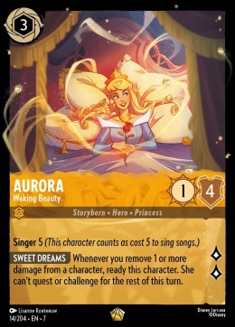 Disney Lorcana - Archazia's Island - FOIL Aurora - Waking Beauty