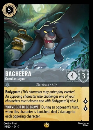 Disney Lorcana - Archazia's Island - Bagheera - Guardian Jaguar