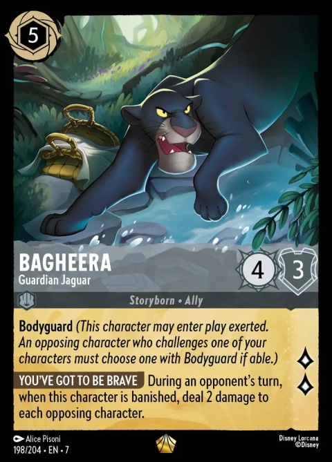 Disney Lorcana - Archazia's Island - Bagheera - Guardian Jaguar Disney Lorcana - Archazia's Island - Bagheera - Guardian Jaguar