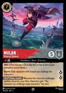 Disney Lorcana - Archazia's Island - Mulan - Imperial General