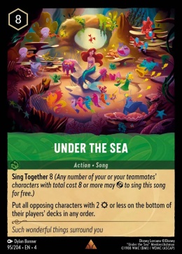 Disney Lorcana -Fabled - Under The Sea