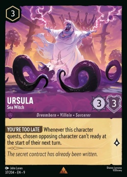 Disney Lorcana - Fabled - Ursula - Sea Witch
