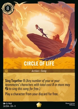 Disney Lorcana -Fabled - Circle of Life
