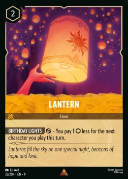 Disney Lorcana - Fabled - Lantern
