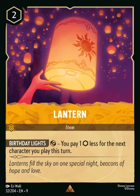 Disney Lorcana - Fabled - Lantern
