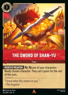 Disney Lorcana - Reign of Jafar - The Sword of Shan-Yu