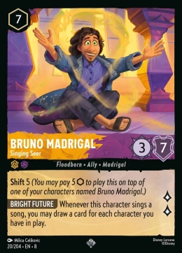 Disney Lorcana - Reign of Jafar - Bruno Madrigal - Singing Seer
