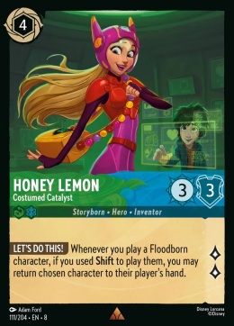 Disney Lorcana - Reign of Jafar - Honey Lemon - Costumed Catalyst