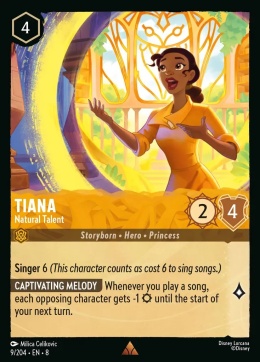 Disney Lorcana - Reign of Jafar - Tiana - Natural Talent