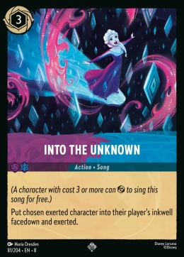 Disney Lorcana - Reign of Jafar - Into the Unknown