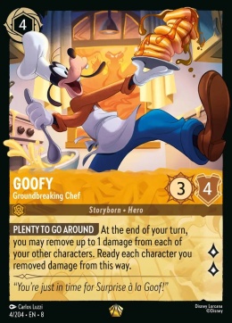 Disney Lorcana - Reign of Jafar - Goofy - Groundbreaking Chef