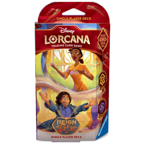 Disney Lorcana - Reign of Jafar - Starter Deck - (Amber and Amethyst) Disney Lorcana - Reign of Jafar - Starter Deck - (Amber and Amethyst)