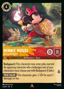 Disney Lorcana - Reign of Jafar - Minnie Mouse - Daring Defender