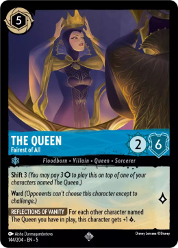 Disney Lorcana - Shimmering Skies - The Queen - Fairest of All Lorcana