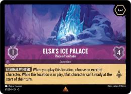 Disney Lorcana - Shimmering Skies - FOIL Elsa's Ice Palace - Place of Solitude