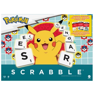 Gra planszowa SCRABBLE Pokémon