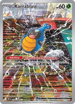 Pokémon TCG :Karrablast # 094 Pokemon Black Bolt