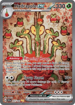 Pokémon TCG: Hydrapple ex #167 Pokemon Stellar Crown