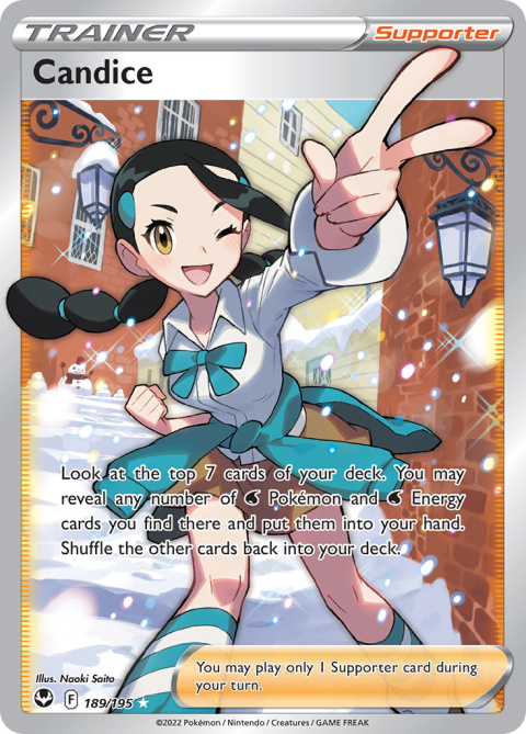 Pokémon TCG : Candice #189 Pokemon Silver Tempest Pokémon TCG : Candice #189 Pokemon Silver Tempest
