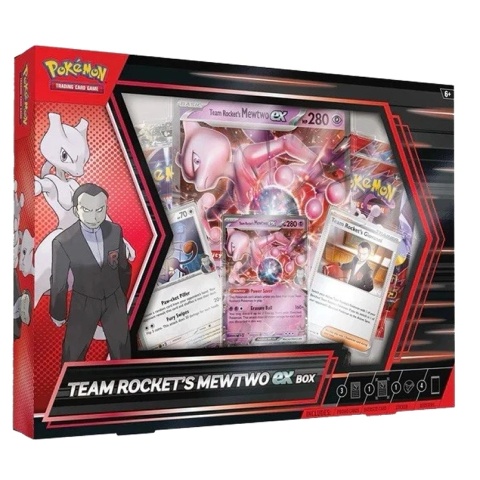 Pokémon TCG: Team Rocket’s Mewtwo ex Box Pokémon TCG: Team Rocket’s Mewtwo ex Box