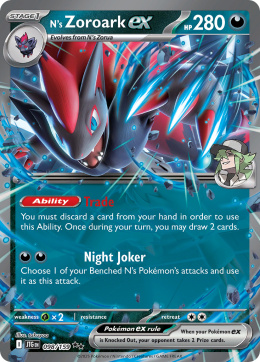 Pokémon TCG: N's Zoroark EX #098 Pokemon Journey Together