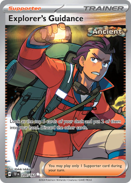 Pokémon TCG : Explorer's Guidance #200 Pokemon Temporal Forces