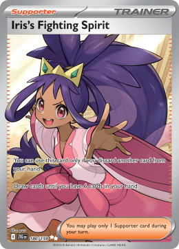 Pokémon TCG:Iris's Fighting Spirit #180 Pokemon Journey Together