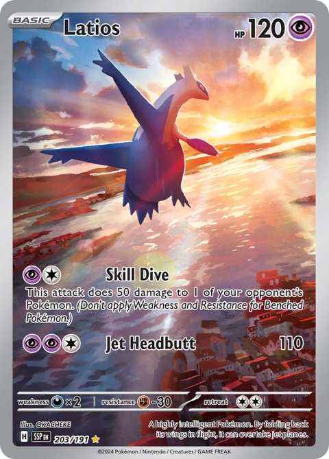 Pokémon TCG :Latios #203 Pokemon Surging Sparks Pokémon TCG :Latios #203 Pokemon Surging Sparks