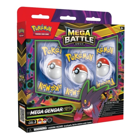 Pokémon TCG: Mega Battle Deck - Mega Gengar ex Pokémon TCG: Mega Battle Deck - Mega Gengar ex