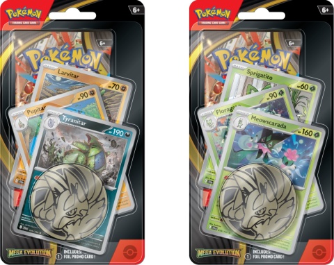 Pokémon TCG: Mega Evolution - Premium Checklane Blister - Tyranitar & Meowscarada (ZESTAW) Pokémon TCG: Mega Evolution - Premium Checklane Blister - Tyranitar & Meowscarada (ZESTAW)