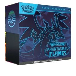 Pokémon TCG: Mega Evolution – Phantasmal Flames - Elite Trainer Box (Preorder)
