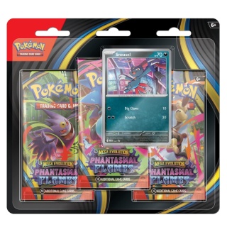 Pokémon TCG: Mega Evolution -Phantasmal Flames - 3-Pack Blister - Sneasel